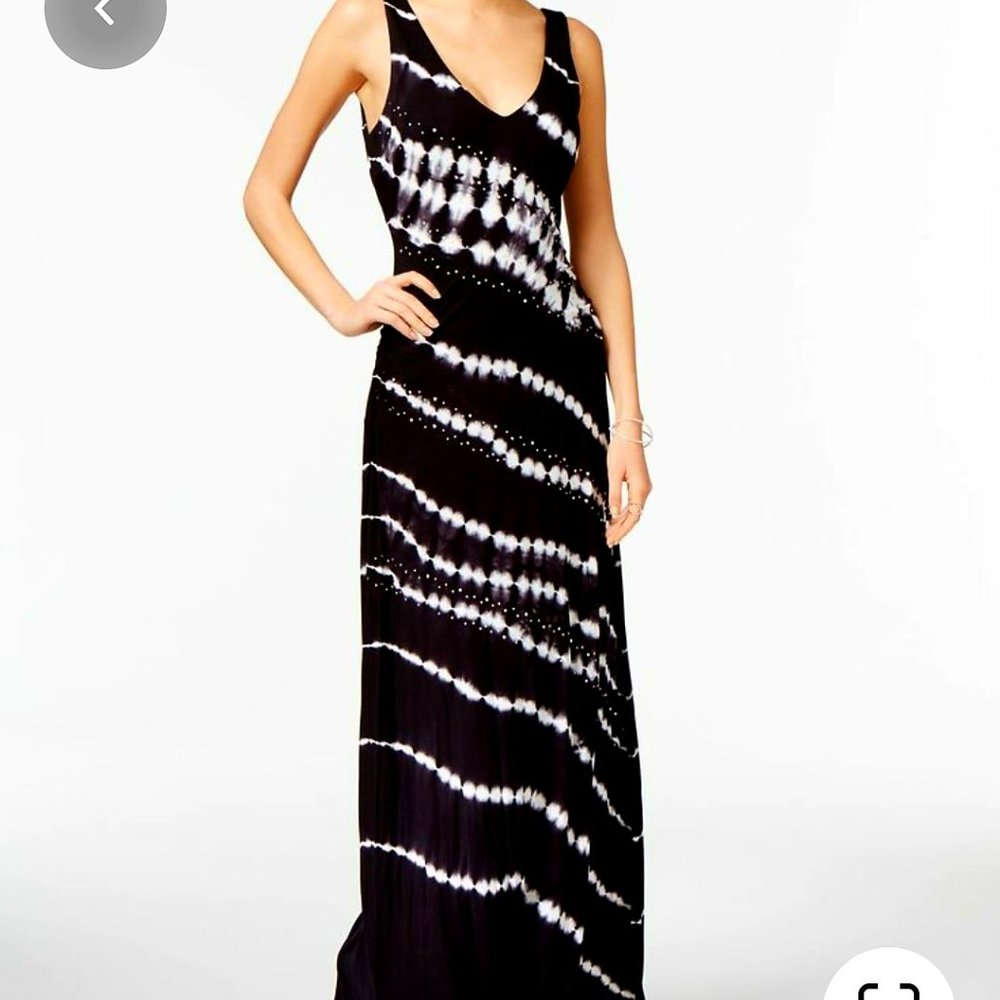 Tie Dye Maxi Dress - Medium